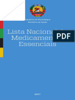 Lista Nacional de Medicamentos Essenciais 2017