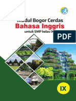 Modul Bogor Cerdas Bahasa Inggris Kelas 9