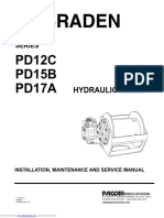 Hydraulic Winch pd12c Series