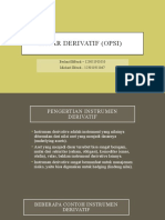 Pasar Derivatif (Opsi) - Kelompok 6