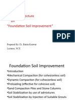 Foundation Soil Improvement