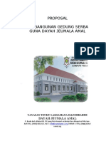 Proposal Pembangunan Gedung Serba Guna Dayah Jeumala Amal
