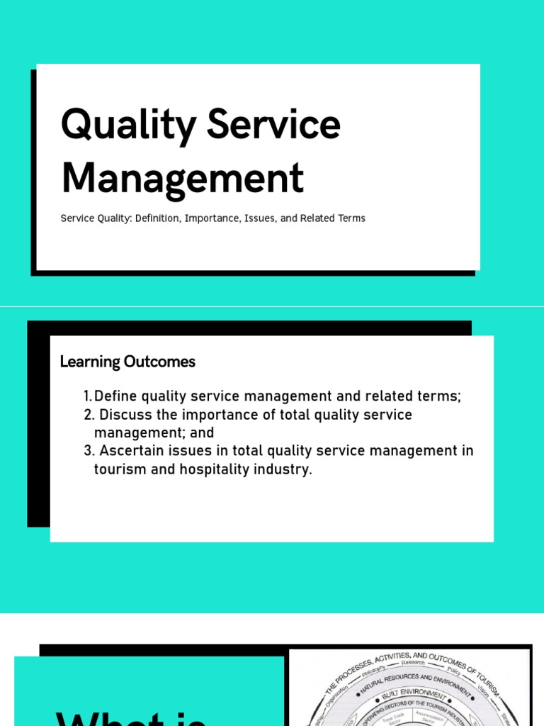 Quality Service Definition, Importance, Issues and Related Terms