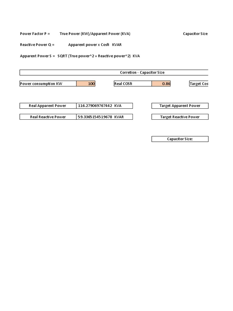 Power Factor Correction PDF