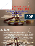 Petemuan 13 Materi Pembuktian Saksi (Baru)