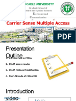 Kocaeli University: Carrier Sense Multiple Access