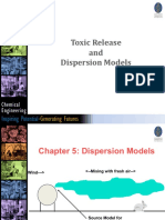 W6 Toxic Release and Dispersion Models Ulearn
