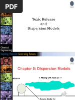 W6 Toxic Release and Dispersion Models Ulearn