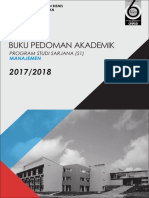 Buku Pedoman Akademik Program Studi Sarjana s1 Manajemen