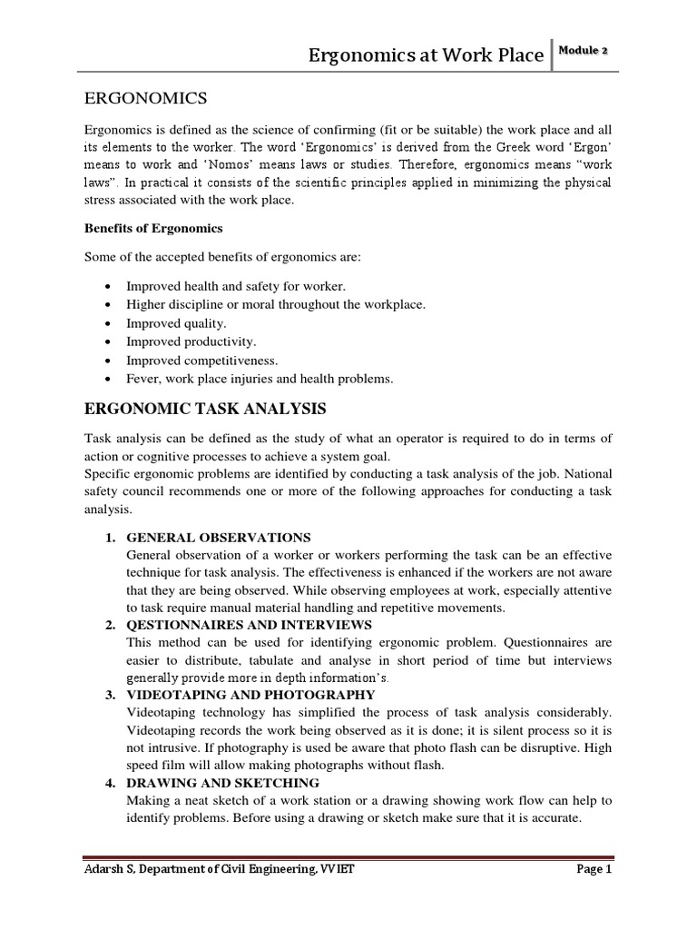 OSHA Module 2 | PDF | Human Factors And Ergonomics | Safety