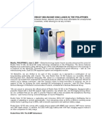 PH Press Release: Redmi Note 10 5G Launches in PH