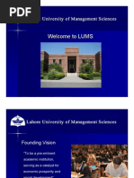 LUMS-Lahore Pakistan