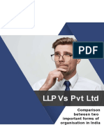 PVT LTD Vs LLP