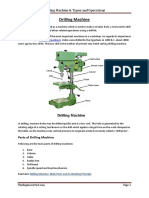 (Print) Drilling Machine and Types