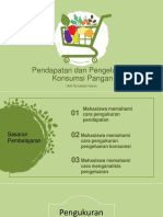 Pendapatan Dan Pengeluaran Konsumsi Pangan