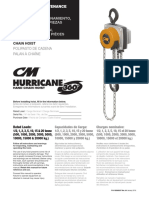 Cm Hurricane 360 Manual Hoist Manual