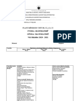Matematika 9 Plani Mesimor 2020 2021