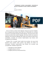 Analisis Manfaat Penerapan Sistem Manajemen Lingkungan Standar Iso 140012004 Di PT Trakindo Utama Cabang Palembang
