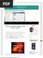04 - Measures of Central Tendency Mean, Median, and Mode - Statistics by Jim