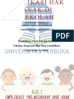 Implikasi Hak Anak Di Sekolah