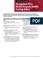 Recognized ASCA Model Program (RAMP) Scoring Rubric: 1. Vision and Mission Statements - 6 Points