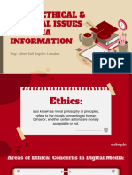 Legal, Ethical & Societal Issues in Media Information: Engr. Aileen Gail Angeles-Lumabas