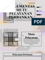 Implementasi Mutu Layanan Perbankan