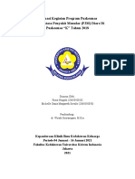 Evaluasi Kegiatan Program Puskesmas Karangsari P2M Diare Tahun 2018 - Risna Ningsih 20-018 - Michelle Gannia M S 20-058