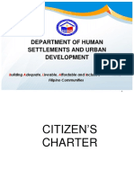 Dhsud Citizen's Charter
