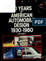 50 Years of American Automobile Design 1930-1980 (Art Ebook)
