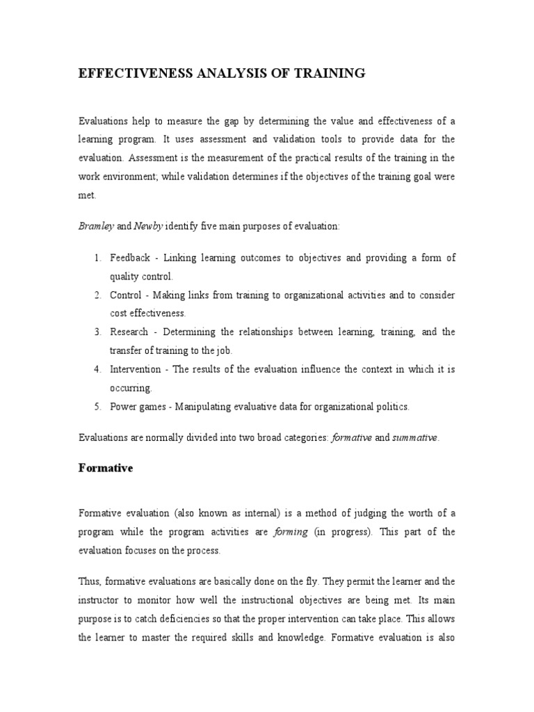 Kirkpatricks Evaluation Model 925 | PDF | Educational Assessment ...