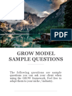 GROW Model Questions Cheat Sheet