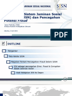 Tata Kelola Sistem Jaminan Sosial Nasional (SJSN) Dan Pencegahan Potensi Fraud