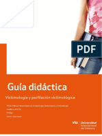 Guía Didactica Victimología y perfilación victimológica