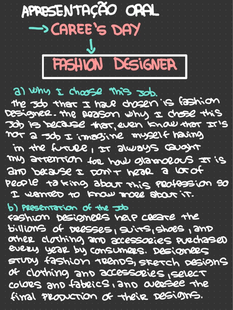 Fashion Designer Pdf