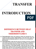 Introduction To Subject Heat Transfer