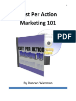 Cost Per Action Marketing 101: by Duncan Wierman