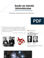Aula-4-Introdução Ao Estudo de biomoléculas-II-estrutura3D PDF