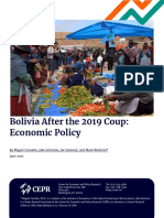 Bolivia After The 2019 Coup Economic Policy