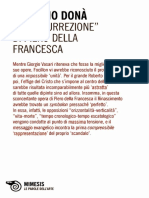 Massimo Donà, La Resurrezione Di Piero Della Francesca