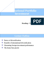 International Portfolio Investment: Reading: Chapter 15