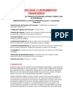 Solución Guía 11 Instrumentos Financieros.
