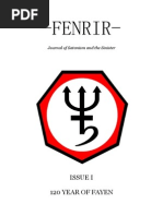 Fenrir Issue1 1yf Pdf Animal Testing Satanism