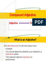 Compound Adjective - The Latest