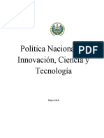 Política Nacional de ICT-Mayo2018