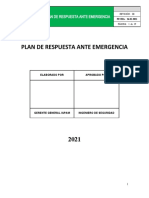 Plan de Respuesta Ante Emergencia Completo