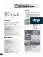Arriving in London: Vocabulary H Tel Reading