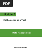 Module # 3 - MMW Part 1 Central Tendency