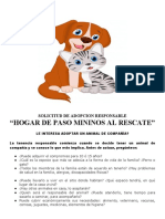 Formulario de Adopcion Mascota