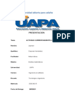 Tarea VI de Analisis Matematicos